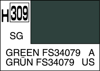 Aqueous SemiGloss Green FS34079
