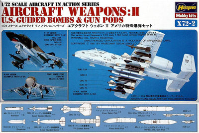 Hasegawa - 1/72 U.S. AIRCRAFT WEAPONS II