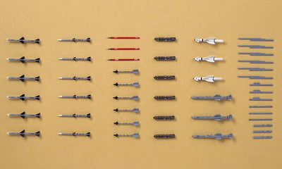 Hasegawa - 1/72 AIRCRAFT WEAPONS V : U.S. MISSILES AND LAUNCHER SET