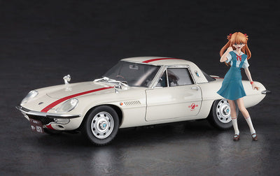1/24  EVANGELION NERV Official Business Coupe w/ Shikinami Asuka Langley