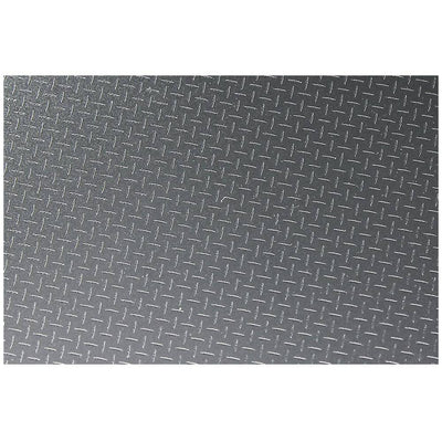 Hasegawa - CHECKER PLATE FINISH A (Stainless) S (size: 90mm x 200mm)
