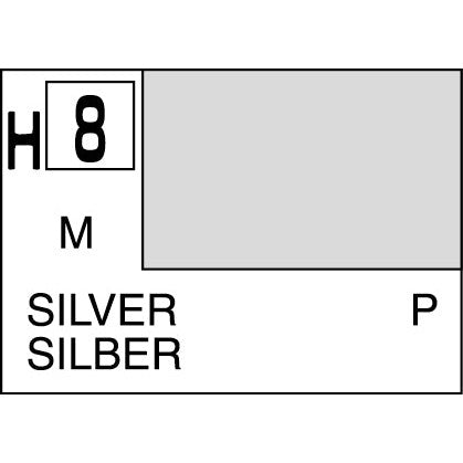 Aqueous Metallic/Gloss Silver