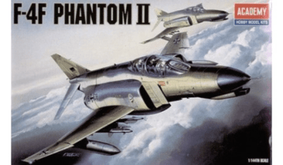 Academy - Academy 12611 1/144 F-4F Phantom II Plastic Model Kit