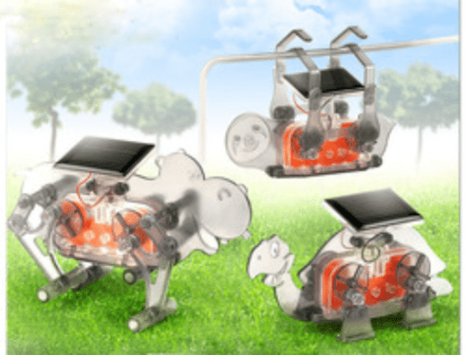 Academy - Academy 18115 Edukit Solar Power Animal Robot Set Plastic Model Kit