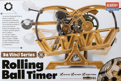 Academy - Academy 18174 Davinci Rolling Ball Timer Plastic Model Kit