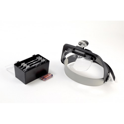 Artesania - Artesania 27054-1 Hands Free Magnifier Glasses With 2 Led Lights Modelling Tool