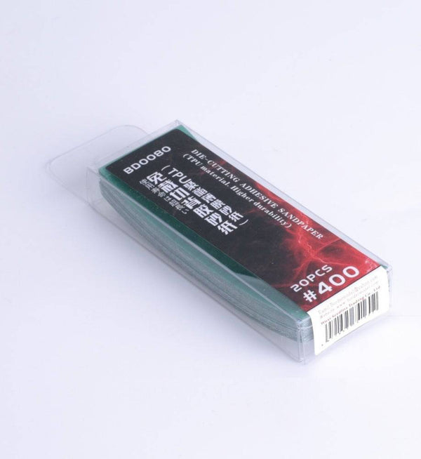 Border Model - Border Model BD0080 Die-Cutting Adhesive Sandpaper #400 (20pc)