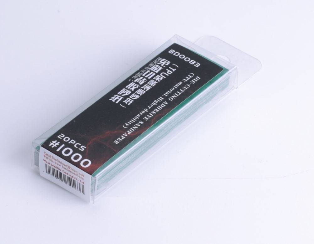 Border Model - Border Model BD0083 Die-Cutting Adhesive Sandpaper #1000 (20pc)