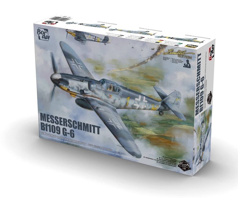 Border Model - Border Model BF001 1/35 Messerschmitt Bf 109 Plastic Model Kit