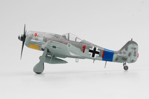 Easy Model - Easy Model 36360 1/72 FW190 Focke Wulf A-8 ?RED 1? 12./JG 54, France Summer 1944. Assembled Model