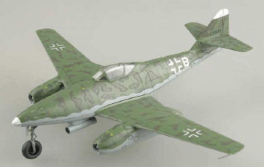 Easy Model - Easy Model 36405 1/72 Me262 Messerschmitt A-2a, 9K+BH of 1./KG51, Base at Rheine Assembled Model