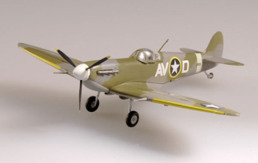 Easy Model - Easy Model 37215 1/72 Spitfire Mk VB USAF 4FG 355FS 1942 Assembled Model