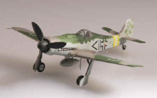 Easy Model - Easy Model 37264 1/72 FW190D-9 Focke Wulf V/JG2 1945 Assembled Model