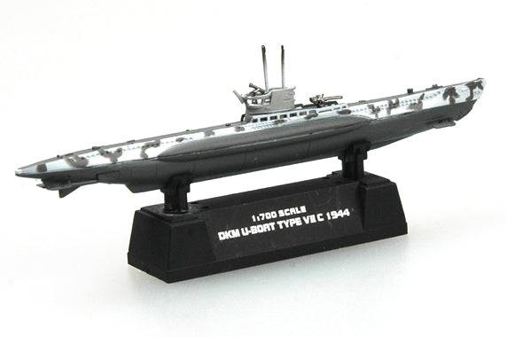 Easy Model - Easy Model 37316 1/700 Submarine - DKM U-boat German NavyU7C Assembled Model