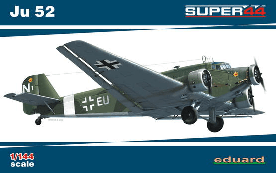 Eduard - Eduard 4424 1/144 Ju 52 Plastic Model Kit