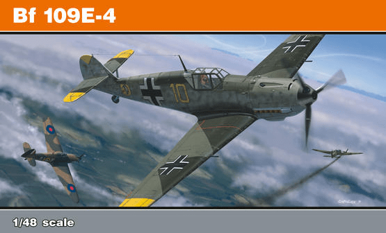 Eduard - Eduard 8263 1/48 Bf 109E-4 Plastic Model Kit