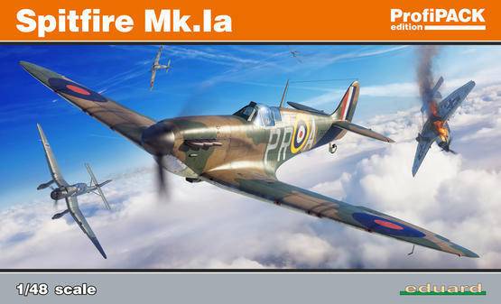 Eduard - Eduard 82151 1/48 Spitfire Mk.Ia Plastic Model Kit