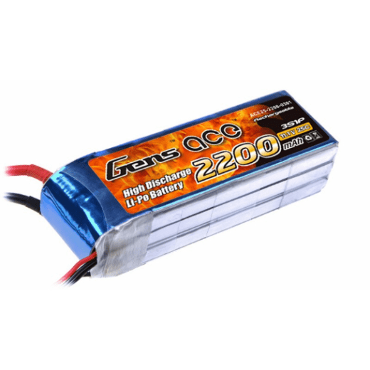 Gens Ace - Gens Ace 2200mAh 25C 11.1V Soft Case Battery (Deans Plug)