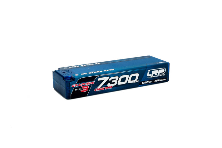 430276 HV Stock Spec GRAPHENE3 7300mAh Hardcase Battery  7.6V LiPo  130C/65C
