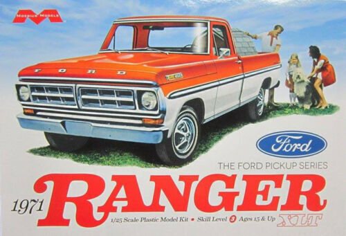 1208 1/25 1971 Ford Ranger Pickup Plastic Model Kit