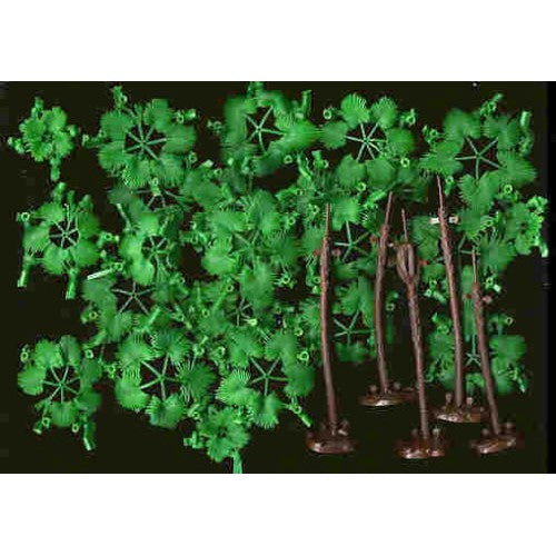6503 1/48 Small Palm Trees Style A 5    tall x 5 trees