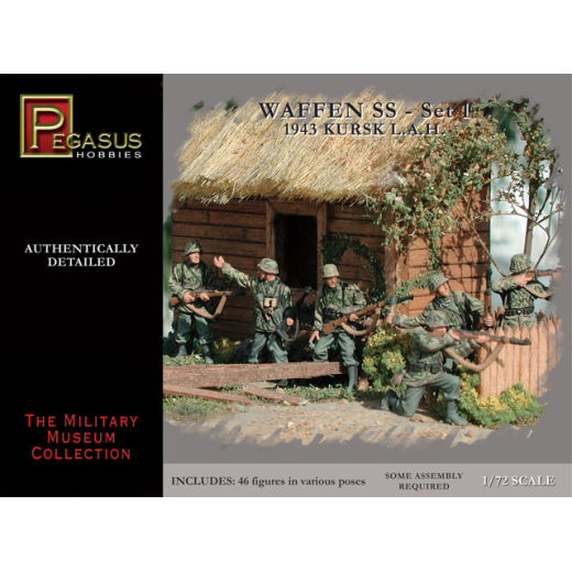 7201 1/72 German Waffen SS 1 12 piece set
