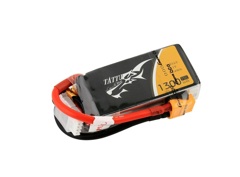1300mAh 75C 11.1V Soft Case Lipo Battery XT60 Plug