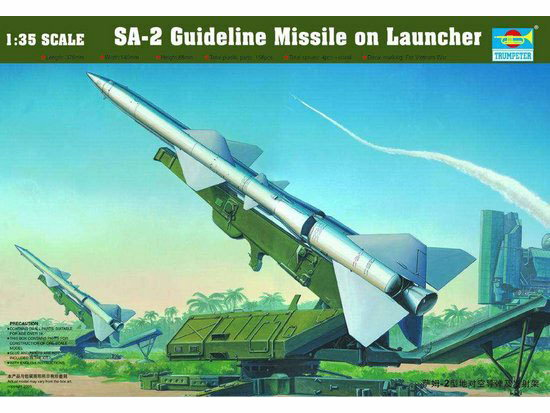 00206 1/35 Sam2 Missile with Launcher Cabin