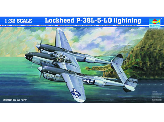 02227 1/32 Lockheed P38L5LO Lightning