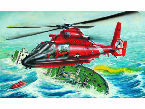02801 1/48 Helicopter  US HH65A Dolphin