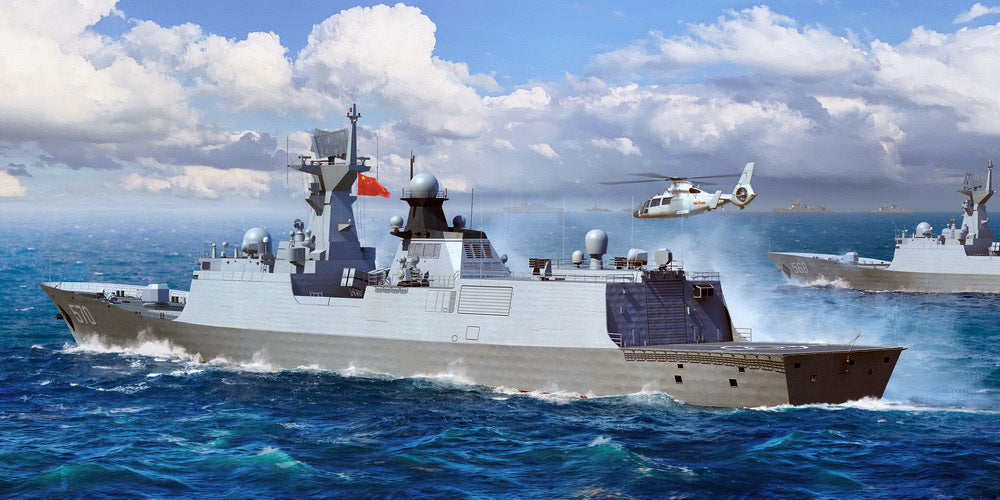 06727 1/700 PLA Navy Type 054A FF Plastic Model Kit