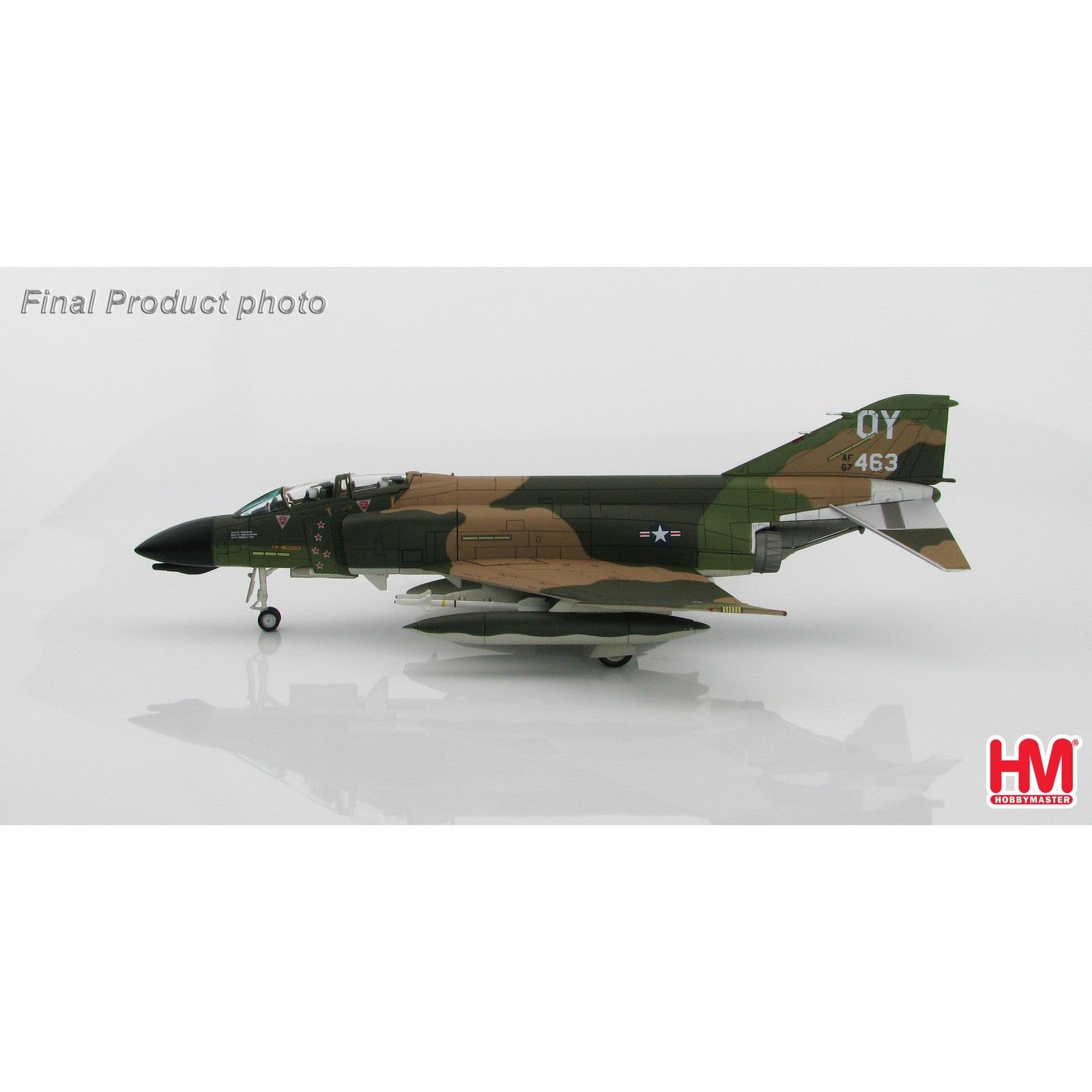 HOBBY MASTER 1/72 HA19009 F-4E Phantom II USAF 3rd TFS Peugeot Op