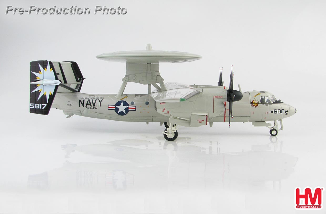 Hobby Master - 1/72 Northrop Grumman E-C Hawkeye 165817 "Elvis", VAW-116 "Sun Kings", May 2007