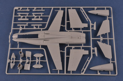 1/48 RAAF F/A-18C Plastic Model Kit Aus Decal