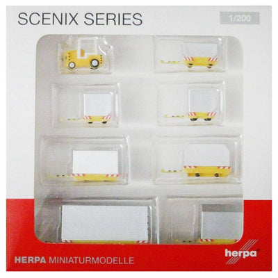 Herpa - 1/200 Scenix Container Vehicles