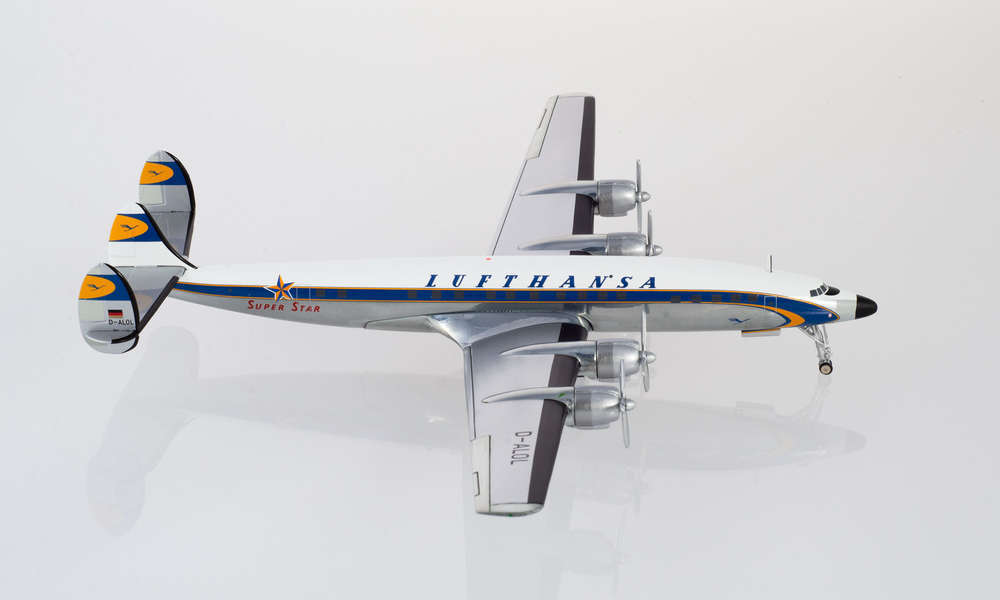 Herpa - 1:200 Lockheed L-1649A Super Star  Lufthansa