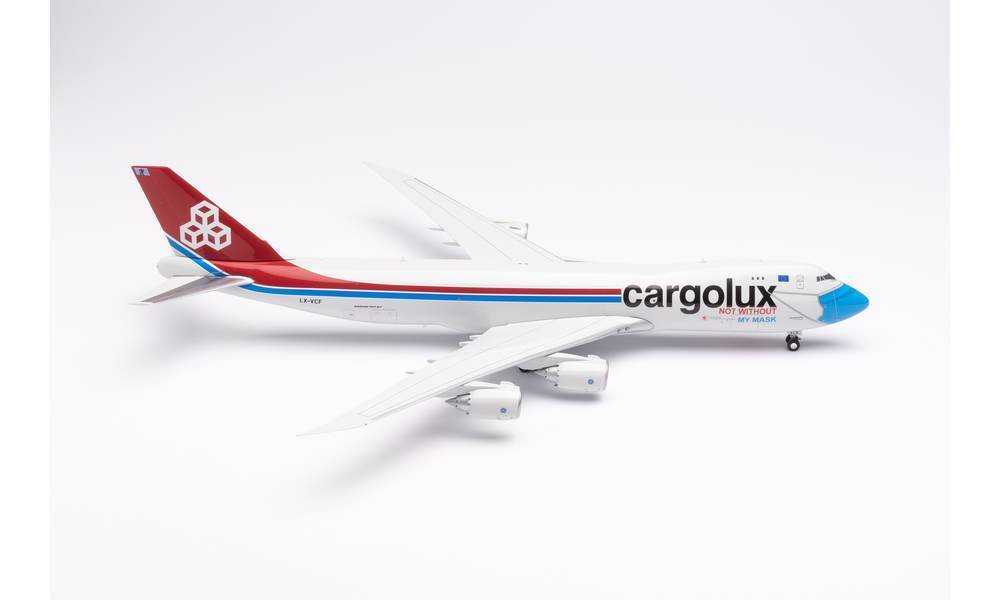 1/200 Cargolux Boeing 7478F   Not Without My Mask