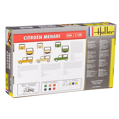 Heller - 1/24 Citroen Mehari (Ver. 1) Model Kit