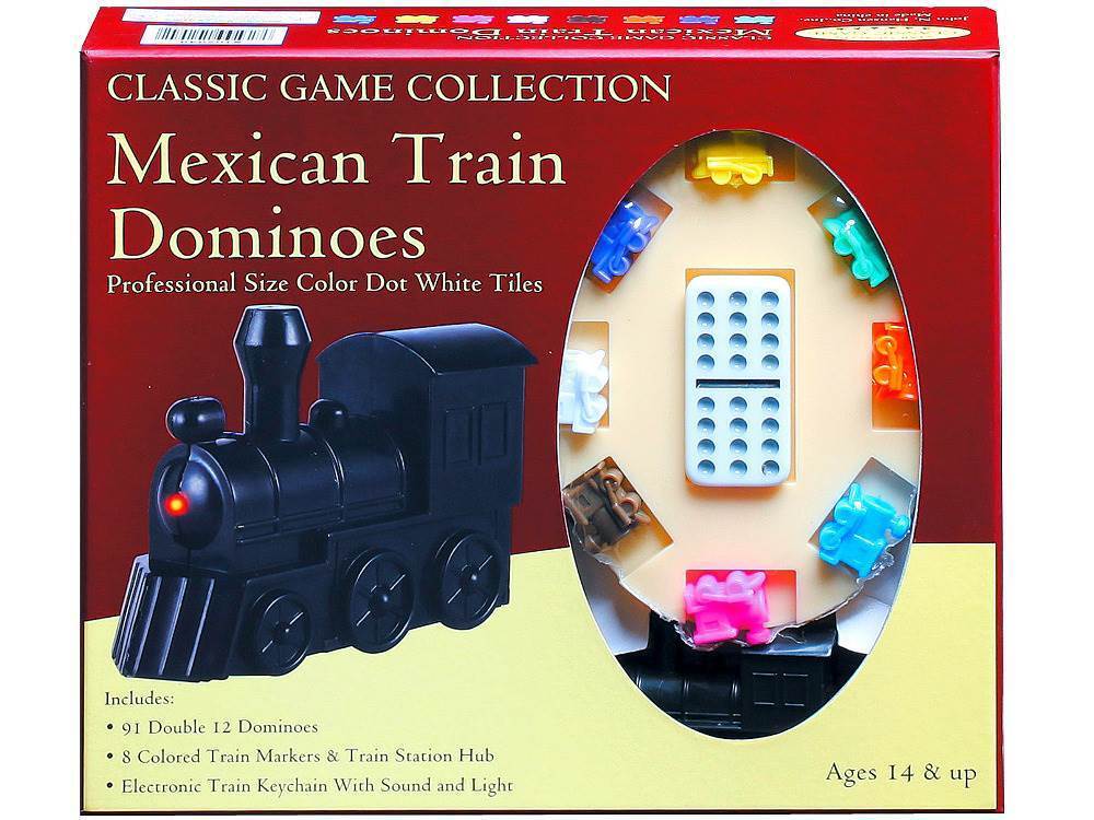 Classic Games Collection - D-12 Mexican Train Dominoes