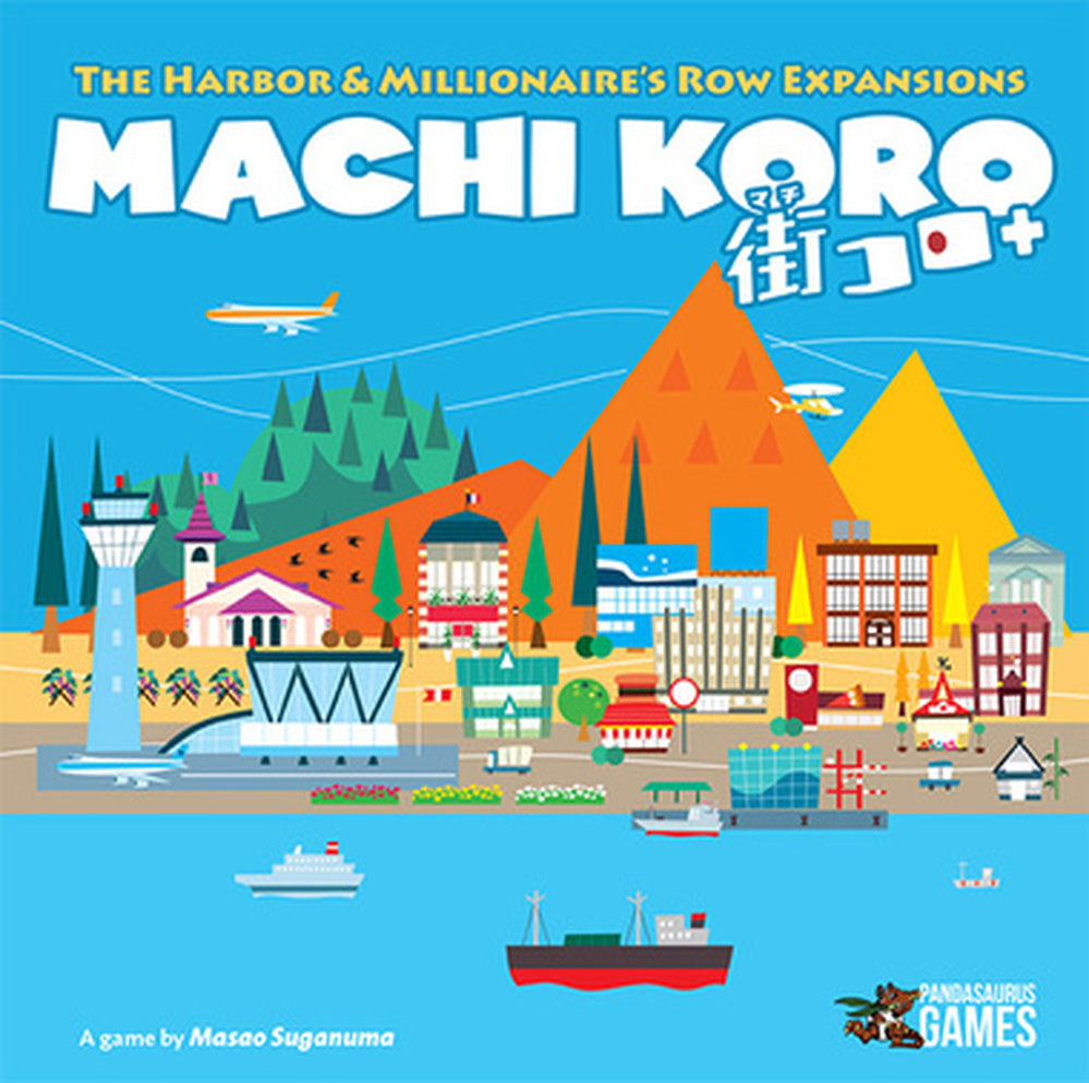 Machi Koro 5th Anniversary Expansions The Harbor and Millionaires Row