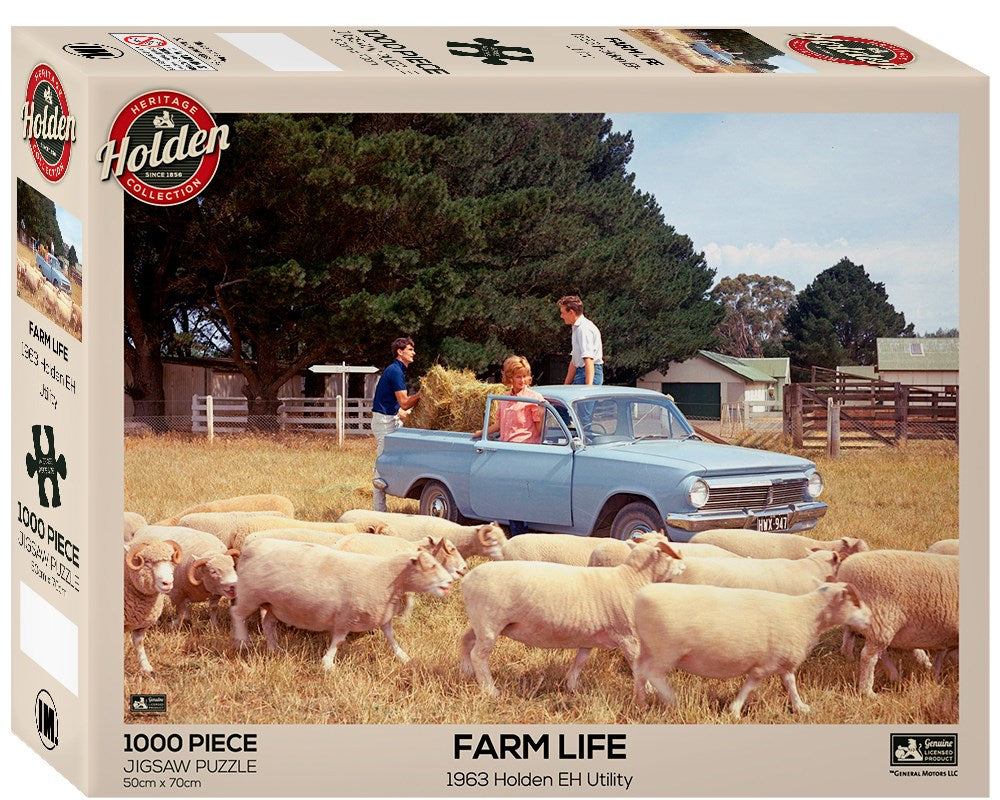 1000pc Holden  Farm Life