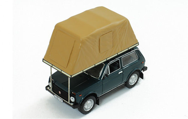 1/43 LADA NIVA 1981 with Roof Tent Green