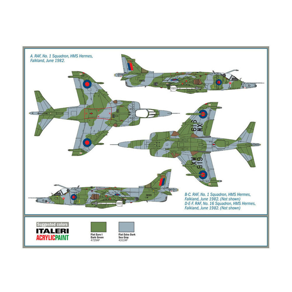 Italeri - 1:72 Harrier GR. 3 (Falklands War)