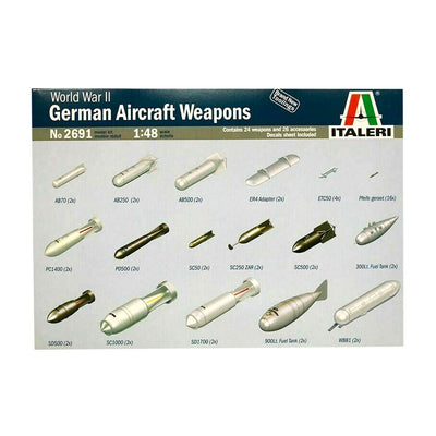 Italeri - 1:48 WWII German Aircraft Weapons