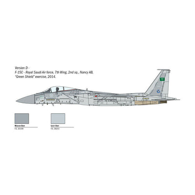 Italeri - 1:72 F-15C Eagle