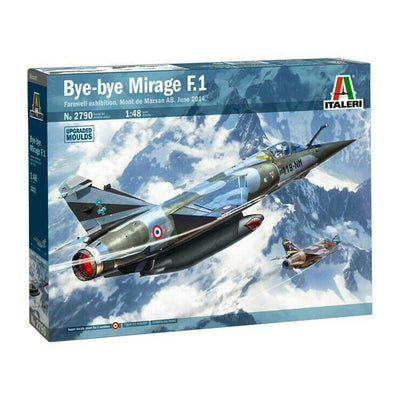 Italeri - 1:48 Bye-Bye Mirage F.1 (Farewell  Exhibition, Mont de Marsan AB, June 2014)