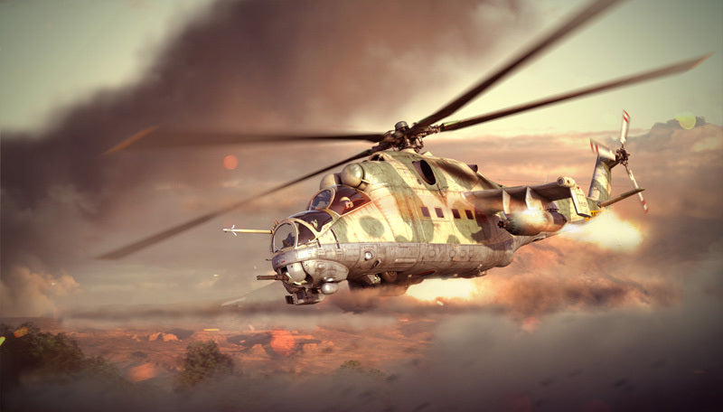 Italeri - 1:72 War Thunder - UH-1C & Mi-24D  (Limited Edition)