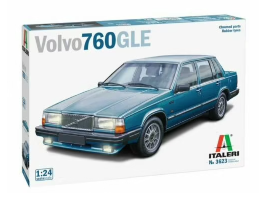1/24 Volvo 760 GLE Platic Model Kit