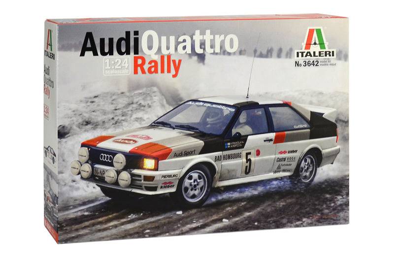 Italeri - 1:24 Audi Quattro Rally