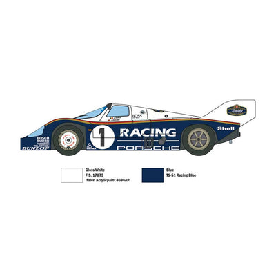 Italeri - 1:24 Porsche 956